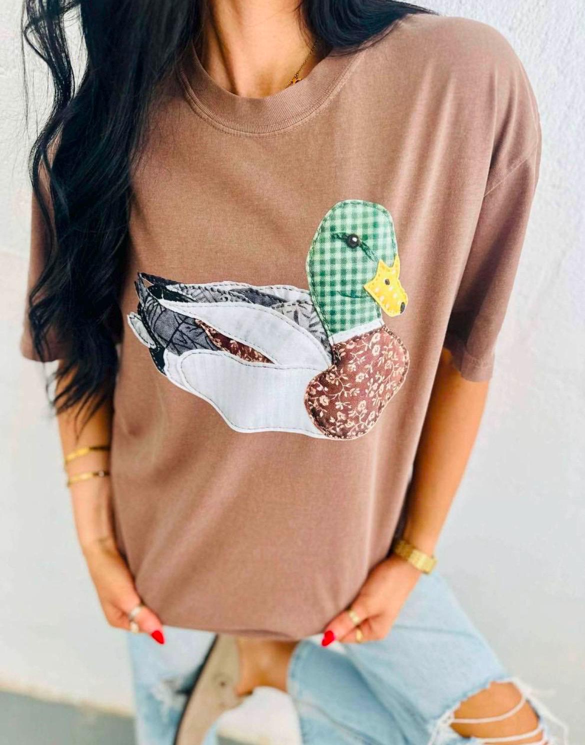 Patchwork Duck Shirt