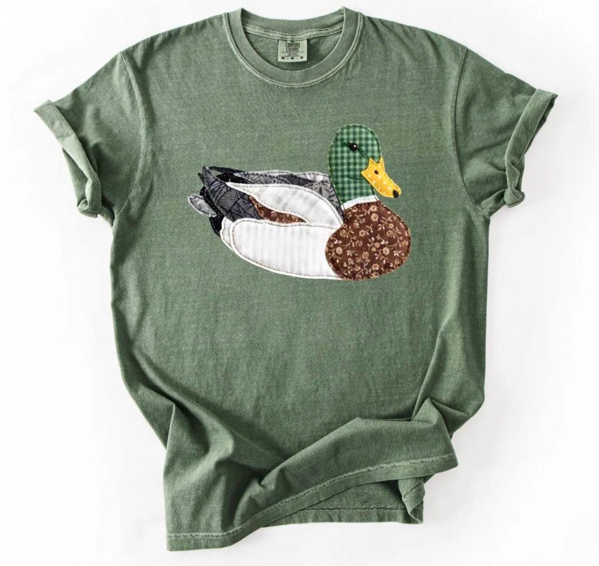 Patchwork Duck Shirt